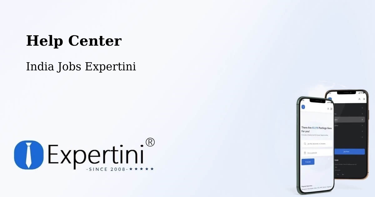 Help Center – Srisailain - India Jobs Expertini