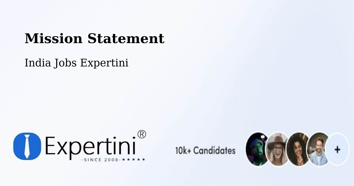 Corporate Mission – Srisailain - India Jobs Expertini